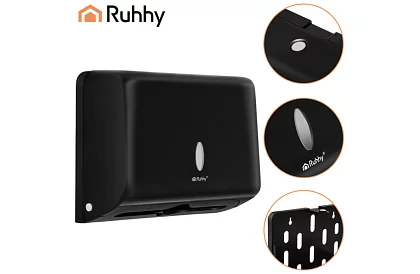 Rezervor de prosoape de hârtie ZZ - negru