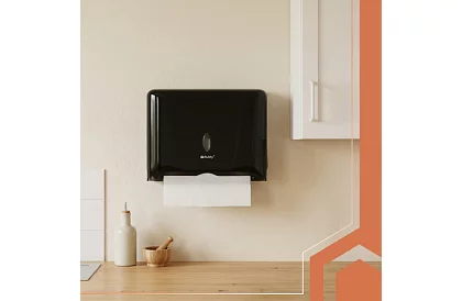 Rezervor de prosoape de hârtie ZZ - negru