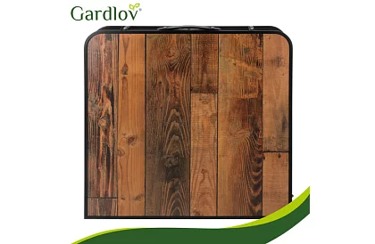 Masă de camping pliabilă 120 × 60 cm + 4 scaune