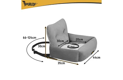 Scaun de transport pentru mașină  44 × 35 × 30 cm – Mărimea S