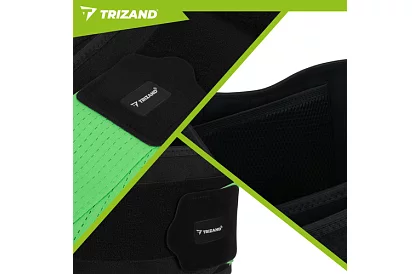 Panglica de slăbire din neopren 120 × 24 cm