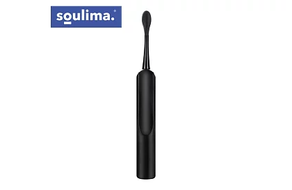 Periuță de dinți electrică sonică X800 - neagră – 90.000 rot/min + 6 capete