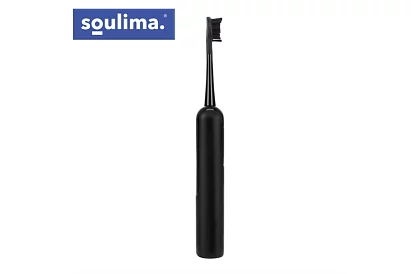 Periuță de dinți electrică sonică X800 - neagră – 90.000 rot/min + 6 capete