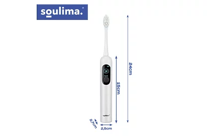 Periuță de dinți electrică sonică X800 – albă – 90.000 rotații/min + 6 capete