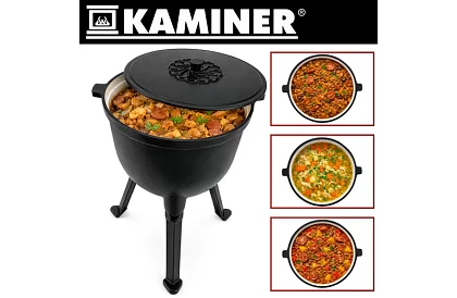 Căldare din fontă emailată de 10 litri