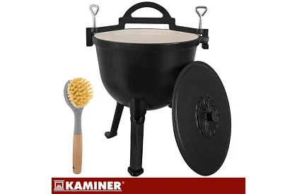 Căldare din fontă emailată de 10 litri