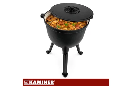 Căldare din fontă emailată de 10 litri