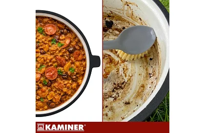 Căldare din fontă emailată de 10 litri