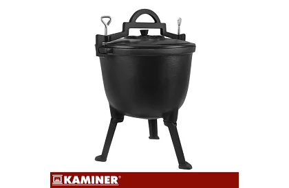 Căldare din fontă emailată de 8 litri