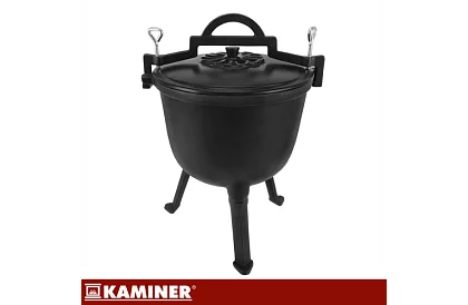 Căldare din fontă emailată de 8 litri