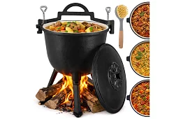 Căldare din fontă emailată de 8 litri