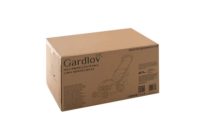 Mașină de tuns iarba cu motor pe benzină DriveX 149 cm³ - 2,3 kW, 406 mm, coș de 50l