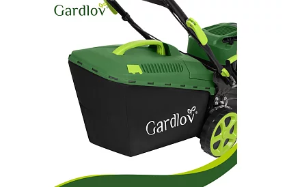 Mașină de tuns iarba cu motor pe benzină DriveX 149 cm³ - 2,3 kW, 406 mm, coș de 50l