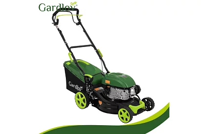 Mașină de tuns iarba cu motor pe benzină DriveX 149 cm³ - 2,3 kW, 406 mm, coș de 50l