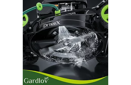 Mașină de tuns iarba cu motor pe benzină DriveX 149 cm³ - 2,3 kW, 406 mm, coș de 50l