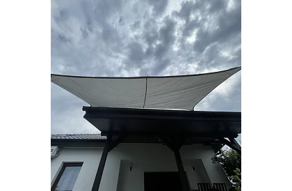 Plasă de umbrire pentru soare 3 × 2 m – Gri