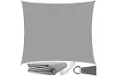 Plasă de umbrire pentru soare 3 × 2 m – Gri