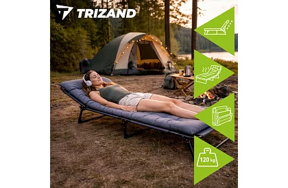 Leagăn de grădină pliabil 192 × 68 × 28 cm – Gri