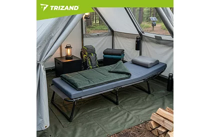 Leagăn de grădină pliabil 192 × 68 × 28 cm – Gri