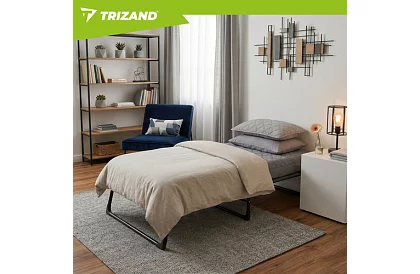 Leagăn de grădină pliabil 192 × 68 × 28 cm – Gri