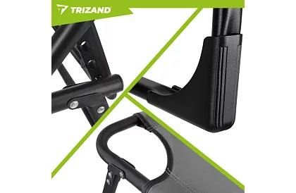 Leagăn de grădină pliabil 192 × 68 × 28 cm – Gri