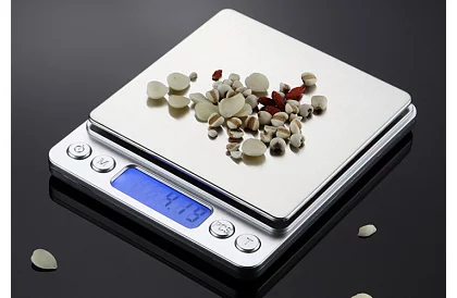 Cântar de bucătărie electronic LCD precis 500 g / 0,01 g