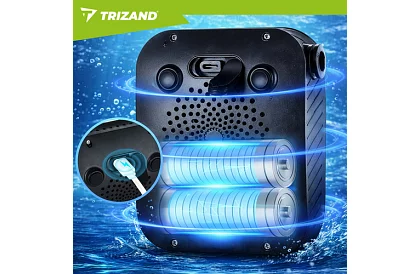 Duș de camping cu LCD și pompă de 8000 mAh – reîncărcabil