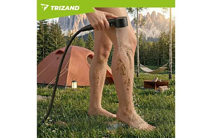 Duș de camping cu LCD și pompă de 8000 mAh – reîncărcabil