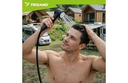 Duș de camping cu LCD și pompă de 8000 mAh – reîncărcabil