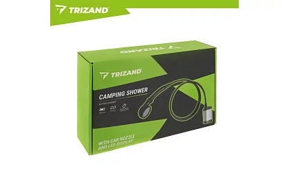 Duș de camping cu LCD și pompă de 6000 mAh – reîncărcabil