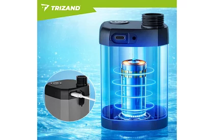 Duș de camping cu LCD și pompă de 6000 mAh – reîncărcabil