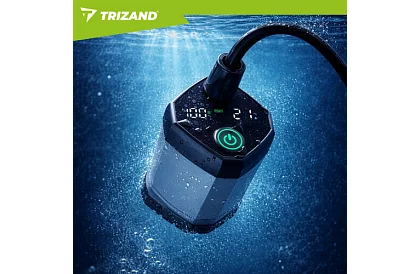 Duș de camping cu LCD și pompă de 6000 mAh – reîncărcabil