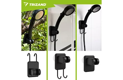 Duș de camping cu LCD și pompă de 6000 mAh – reîncărcabil