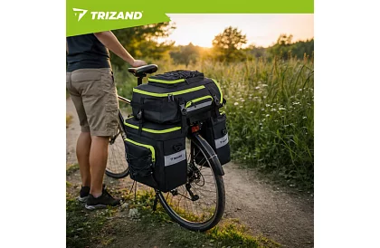 Geantă pentru bicicletă, rucsac 3 în 1 – pentru suportul bicicletei - 65 l