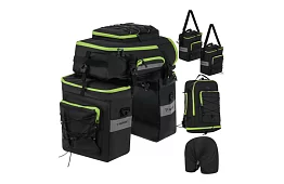 Geantă pentru bicicletă, rucsac 3 în 1 – pentru suportul bicicletei - 65 l