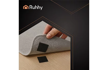 Fâșie autocolantă de velcro 5 x 500 cm – negru