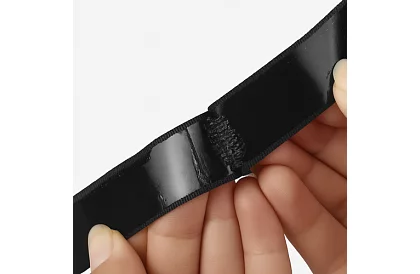 Fâșie autocolantă de velcro 5 x 500 cm – negru