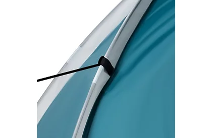 Cort de plajă gri-albastru 220 × 120 × 120 cm