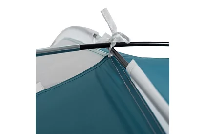 Cort de plajă gri-albastru 220 × 120 × 120 cm