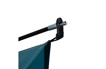 Cort de plajă gri-albastru 220 × 120 × 120 cm