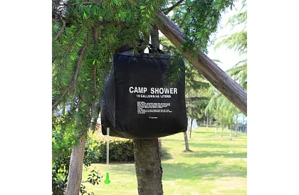 Dușă solară portabilă de călătorie OLARN 40 litri