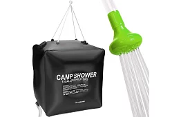 Dușă solară portabilă de călătorie OLARN 40 litri