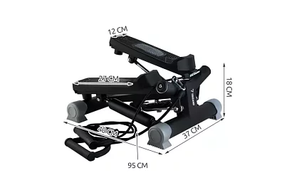 Stepper înclinat cu LCD și mânere