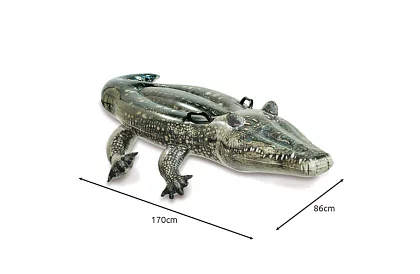 Saltea gonflabilă crocodil 170 x 86 cm – I57551