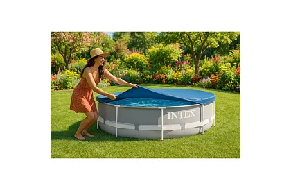 Capacul rotund pentru piscină Intex 28030 – diametru 305 cm