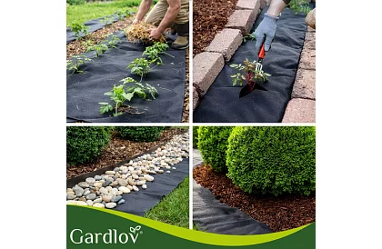 UV agrotextile împotriva ierburilor 1,6x20 m, 50 g/m2, negru