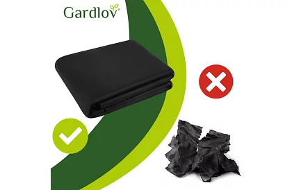 UV agrotextile împotriva ierburilor 1,6x20 m, 50 g/m2, negru