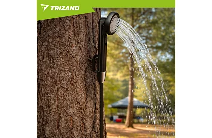 Duș de camping cu pompă 2200 mAh – reîncărcabil