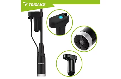 Duș de camping cu pompă 2200 mAh – reîncărcabil