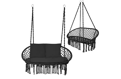 Leagăn de grădină cu două locuri Stork's Nest + perne